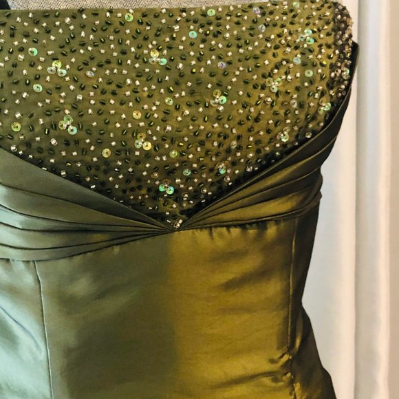 Zam Zam Strapless Special Occasion Dress SZ 2/4 - Picture 1 of 7